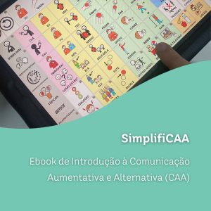 Capa do ebook de Introdução à Comunicação Aumentativa e Alternativa (CAA) do Centro de Especialidades Terapêuticas (CET)